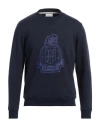 Ballantyne Man Sweatshirt Navy Blue Size S Cotton