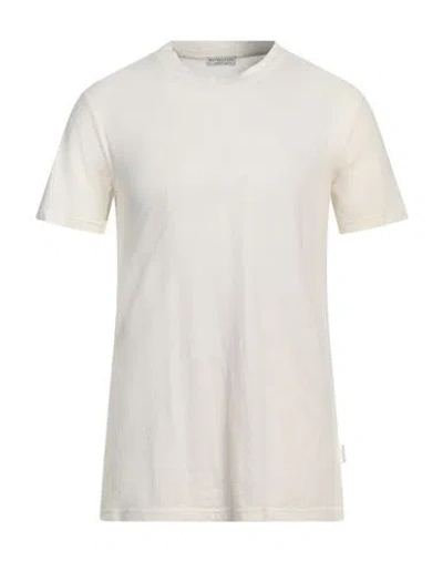 Ballantyne Man T-shirt Cream Size Xxl Cotton, Linen