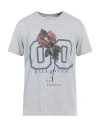 BALLANTYNE BALLANTYNE MAN T-SHIRT GREY SIZE XXL COTTON