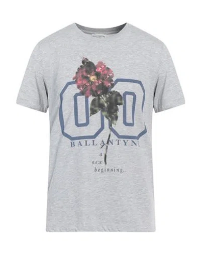 Ballantyne Man T-shirt Grey Size Xxl Cotton