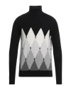 Ballantyne Man Turtleneck Black Size 44 Cashmere