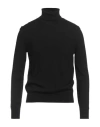 Ballantyne Man Turtleneck Black Size 46 Wool In Black