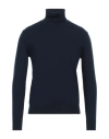 Ballantyne Man Turtleneck Navy Blue Size 48 Wool
