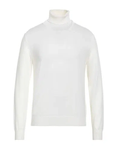 Ballantyne Man Turtleneck Off White Size 46 Wool