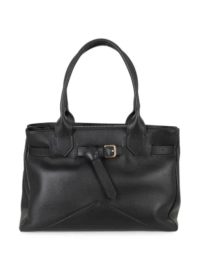Ballantyne Medium Kate 993 Buckle-detail Handbag In Black