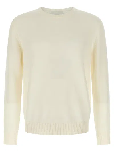 Ballantyne Merino Sweater Sweaters And Cardigans White In Neutral