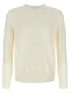 Ballantyne Merino Sweater In White