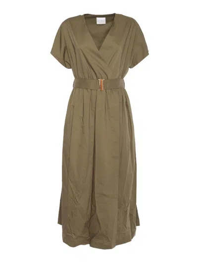Ballantyne Midi Dress In Green