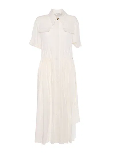 Ballantyne Midi Dress In White
