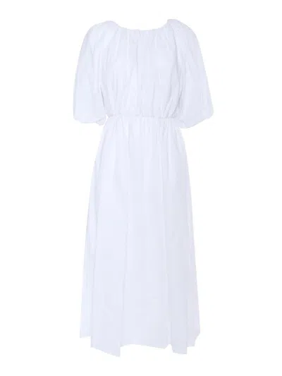 Ballantyne Midi Dress In White
