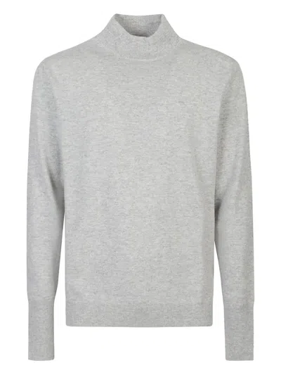 BALLANTYNE MOCK-NECK CASHMERE SWEATER