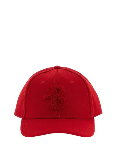 Ballantyne Monogram Patch Baseball Cap In Purple