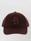 Ballantyne Monogram Patch Cap In Brown