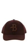 Ballantyne Monogram Patch Cap In Brown