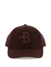 Ballantyne Monogram Patch Cap In Brown