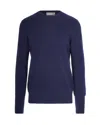 Ballantyne Pullover In Cashmere Blu Navy In Multi