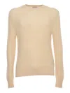 Ballantyne Ocher Pullover In Beige