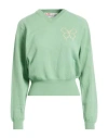 Ballantyne Of Peebles Lab Woman Sweater Light Green Size 6 Cashmere In Multi