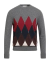 Ballantyne Of Peebles Man Sweater Grey Size 42 Cashmere In Gray