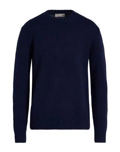 Ballantyne Of Peebles Man Sweater Midnight Blue Size 46 Wool