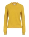 Ballantyne Of Peebles Woman Sweater Mustard Size 6 Cashmere In Yellow