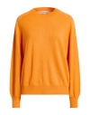 Ballantyne Of Peebles Woman Sweater Orange Size 8 Cashmere