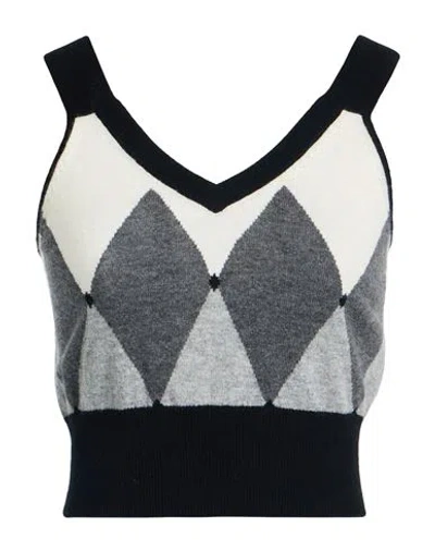 Ballantyne Of Peebles Woman Top Black Size 4 Cashmere