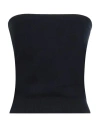 Ballantyne Of Peebles Woman Top Midnight Blue Size 6 Cashmere