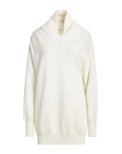 Ballantyne Of Peebles Woman Turtleneck Cream Size 8 Cashmere In White