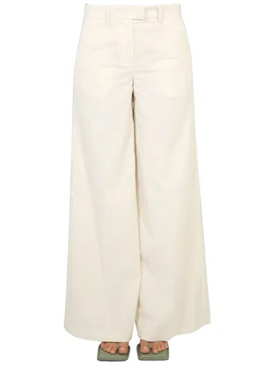 Ballantyne Palazzo Pants In Neutral