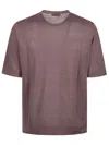 Ballantyne Plain Stitch T-shirt In Fondant