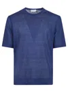 Ballantyne Plain Stitch T-shirt In Velvet