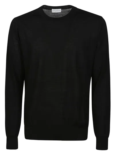 Ballantyne Plain Sweater In Black