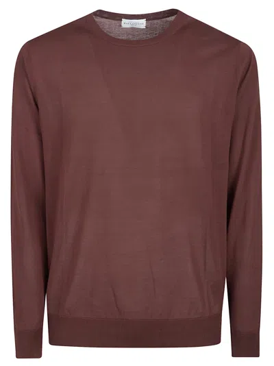 Ballantyne Plain Sweater In Fondant