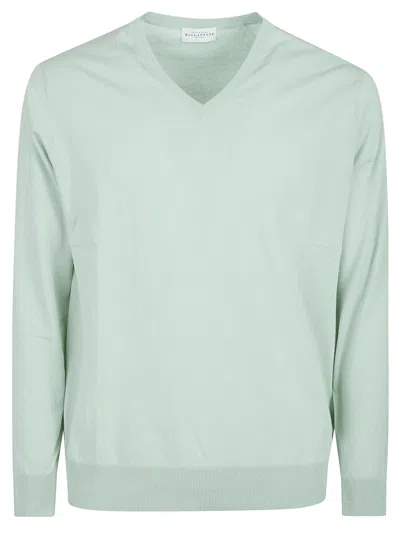 Ballantyne Plain Sweater In Mint
