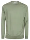 Ballantyne Plain Sweater In Sage