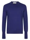 Ballantyne Plain Sweater In Velvet