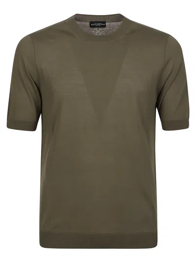 Ballantyne Plain T-shirt In Oliva