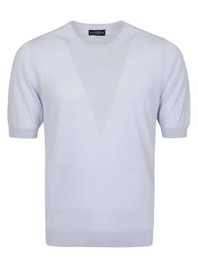 Ballantyne Plain T-shirt In Snow Shadow