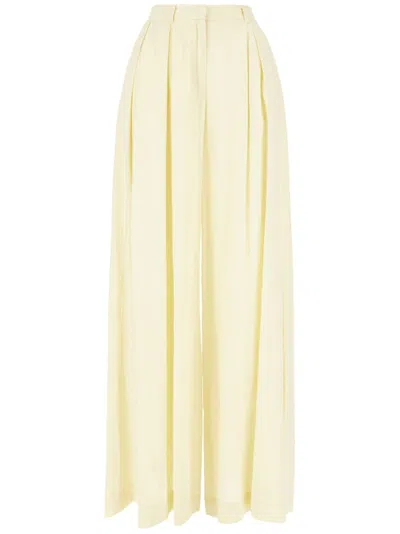 Ballantyne Pleated Trousers In 14022