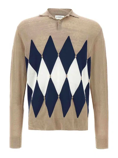 BALLANTYNE ARGYLE POLO SHIRT