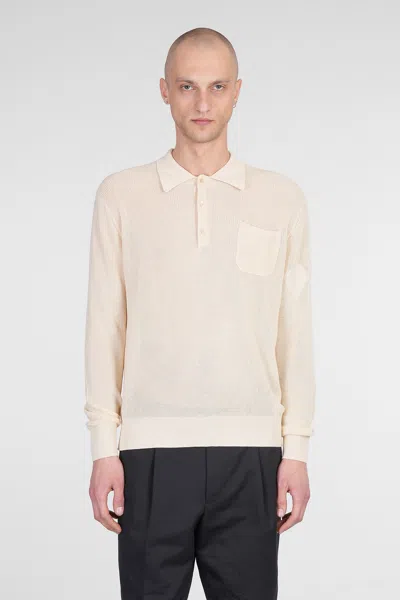 Ballantyne Polo In Yellow Cotton