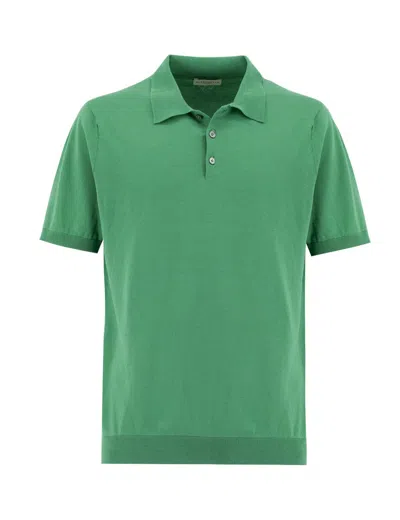 Ballantyne Polo In Mallow Green