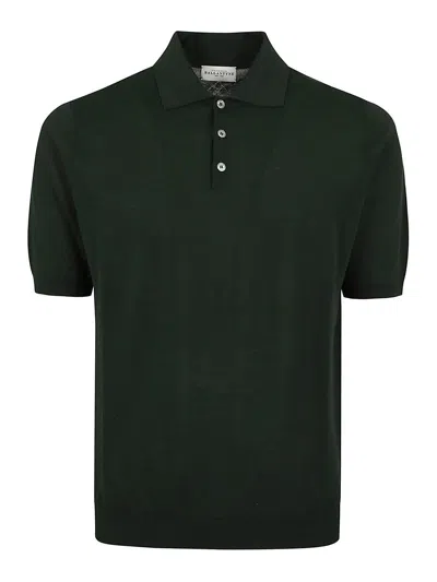 Ballantyne Polo Neck Pullover In Black