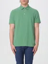 Ballantyne Short Sleeve Polo Shirt In Beige