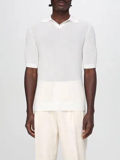 Ballantyne Polo Shirt  Men Color Butter In White
