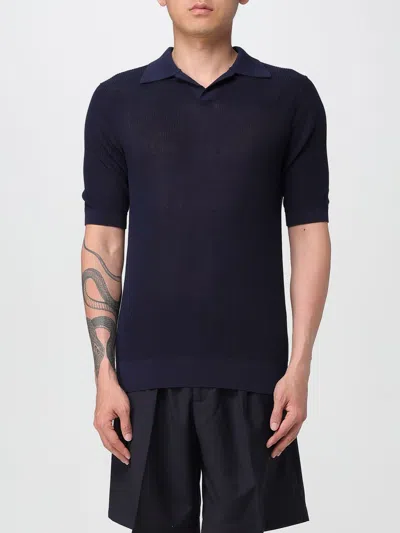Ballantyne Polo Shirt  Men Color Navy In Blue