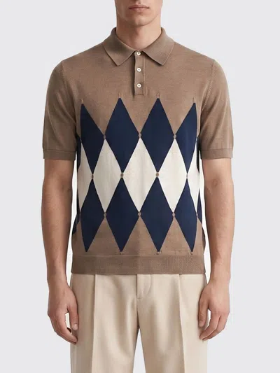 Ballantyne Polo Shirt  Men Color Beige In Multi