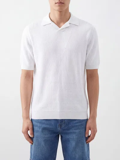 Ballantyne Polo Shirt Men In White
