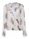 BALLANTYNE PRINTED SILK SHIRT